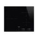 Smeg Universal SI1M7643B - Piano cottura a induzione - 4 piastre - Nicchia - larghezza: 56 cm - profondità 49 cm - nero - con a