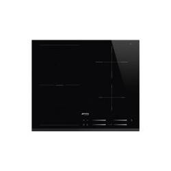 Smeg Universal SI1M7643B - Piano cottura a induzione - 4 piastre - Nicchia - larghezza: 56 cm - profondità 49 cm - nero - con a