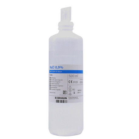 Soluzione salina sterile - cloruro di sodio - 500 ml - PVS