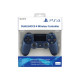 Sony DualShock 4 v2 - Game pad - senza fili - Bluetooth - blu mezzanotte - per Sony PlayStation 4