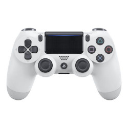 Sony DualShock 4 v2 - Game pad - senza fili - Bluetooth - Glacier White - per Sony PlayStation 4