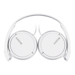 Sony MDR-ZX110AP - Cuffie con microfono - dimensione completa - cablato - jack 3,5 mm - bianco