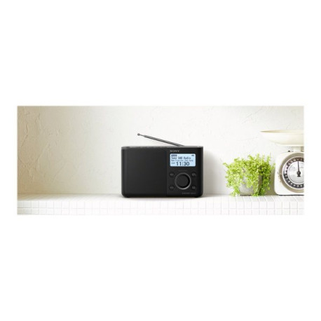 Sony XDR-S61D - Radio portatile DAB - nero