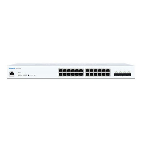 Sophos CS110-24FP - Switch - gestito - 24 x 10/100/1000 (PoE+) + 4 x 1 Gigabit / 10 Gigabit SFP+ - montabile su rack - PoE+ (41