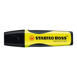 STABILO BOSS EXECUTIVE - Evidenziatore - giallo fluorescente - inchiostro base acqua - 2-5 mm