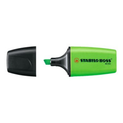 STABILO BOSS MINI - Evidenziatore - verde - inchiostro base acqua - 2-5 mm (pacchetto di 10)