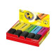 STABILO BOSS ORIGINAL - Evidenziatore - blu fosforescente, giallo fluorescente, verde fluorescente, rosa fluorescente - inchios