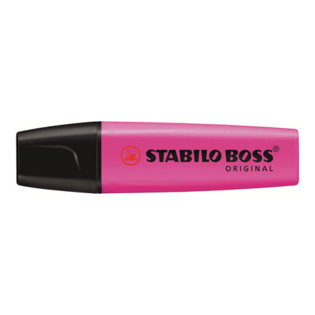 STABILO BOSS ORIGINAL - Evidenziatore - lilla fluorescente - inchiostro base acqua - 2-5 mm