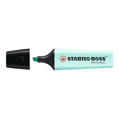 STABILO BOSS ORIGINAL Pastel - Evidenziatore - tocco di turchese - inchiostro base acqua - 2-5 mm