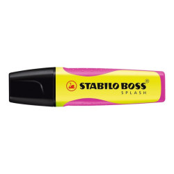 STABILO BOSS Splash - Evidenziatore - giallo - inchiostro base acqua - 2-5 mm