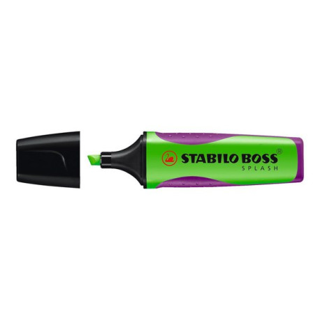 STABILO BOSS Splash - Evidenziatore - verde - inchiostro base acqua - 2-5 mm