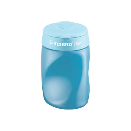 STABILO EASY - Temperino con contenitore - 3 fori - blu