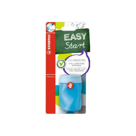 STABILO EASY Start - Temperino con contenitore - 3 fori