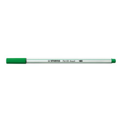 STABILO Pen 68 - Penna con punta a pennello - verde - inchiostro base acqua - sottile-ampio