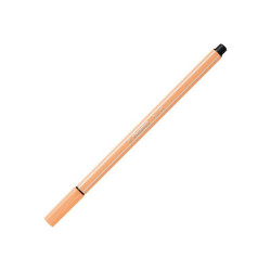 STABILO Pen 68 - Penna punta in fibra - arancione pastello - inchiostro base acqua - 1 mm - medio