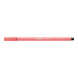 STABILO Pen 68 - Penna punta in fibra - rosso fluorescente - inchiostro base acqua - 1 mm - medio