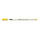 STABILO Pen 68 Brush - Penna con punta a pennello - giallo - inchiostro base acqua