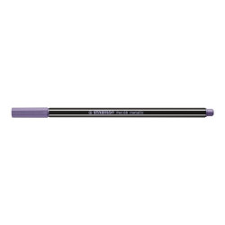 STABILO Pen 68 Premium metallic - Penna punta in fibra - per carta scura - viola metallizzato - inchiostro base acqua - 1.4 mm 