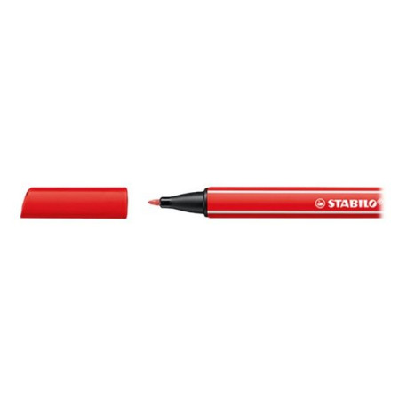 STABILO pointMax - Penna a punta sottile - rosso scuro - inchiostro base acqua - 0.8 mm - medio