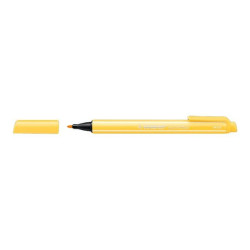 STABILO pointMax - Penna punta in fibra - giallo - inchiostro base acqua - 0.8 mm - larga