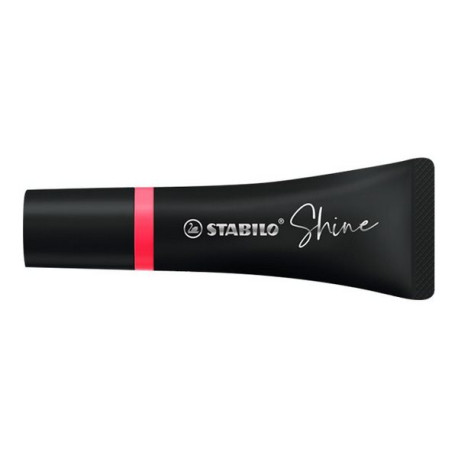 STABILO Shine Fluorescent - Evidenziatore - per carta per fax - rosa - inchiostro base acqua - 2-5 mm