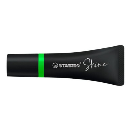 STABILO Shine Fluorescent - Evidenziatore - per carta per fax - verde - inchiostro base acqua - 2-5 mm