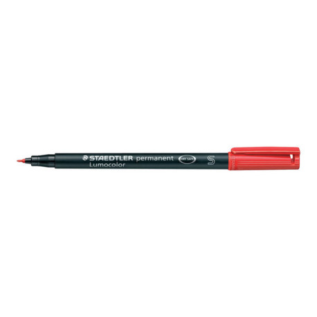 STAEDTLER Lumocolor - Marcatore - permanente - rosso - 0.4 mm - superfine