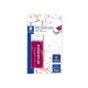 STAEDTLER Mars plastic colour - Gomma - 6.5 x 2.3 x 1.3 cm - bianco, malva scuro