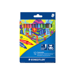 STAEDTLER Noris colour - Pastello colorato - colori assortiti (pacchetto di 12)