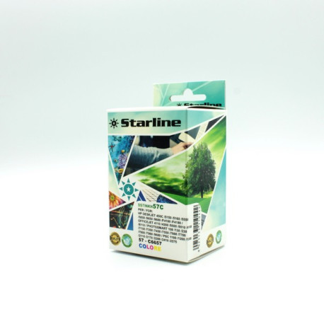 Starline - Cartuccia ink  Compatibile - per HP 57 - Colore - C6657AE