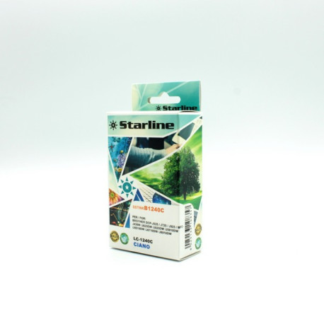 Starline - Cartuccia ink - per Brother - Ciano - LC1240C - 12ml