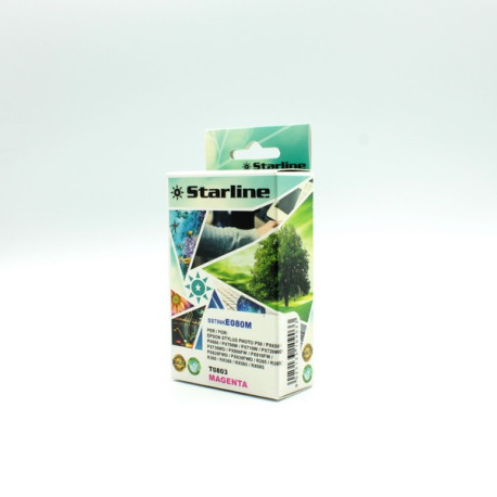 Starline - Cartuccia ink - per Epson - Magenta - C13T08034011 - T0803 - 11,4ml