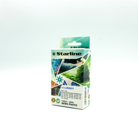 Starline - Cartuccia ink - per Epson - Nero Photo - C13T26314012 - 26XL -11ml