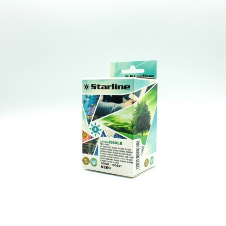 Starline - Cartuccia ink Compatibile - per  HP 300XL - Nero