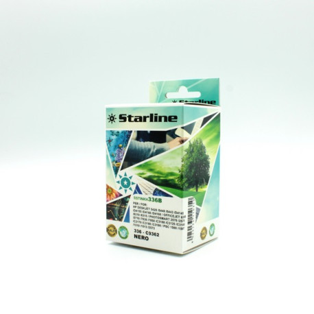 Starline - Cartuccia ink Compatibile - per  HP 336 - Nero