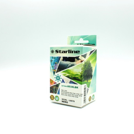 Starline - Cartuccia ink Compatibile - per HP 953XL- Nero - HPL0S70AE - 58ml