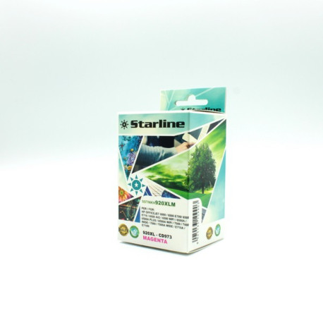 Starline - Cartuccia ink Compatibile - per HP n. 920 e 920XL - Magenta - CD973AE