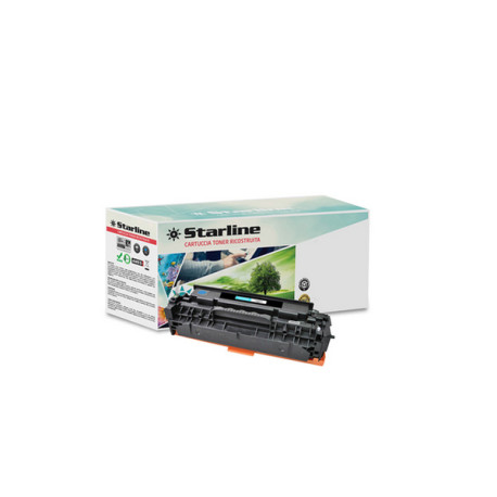 Starline - Toner Ricostruito - per HP 304A - Ciano - CC531A - 2.800 pag