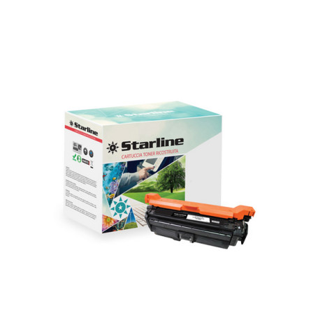 Starline - Toner Ricostruito - per HP 647A - Nero - CE260A - 8.500 pag