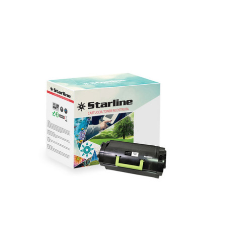 Starline - Toner Ricostruito - per Lexmark - Nero - 52D2H00 - 25.000 pag