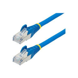 StarTech.com 1.5m CAT6a Ethernet Cable - Blue - Low Smoke Zero Halogen (LSZH) - 10GbE 500MHz 100W PoE++ Snagless RJ-45 w/Strain