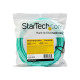 StarTech.com 15m OM3 LC to LC Multimode Duplex Fiber Optic Patch Cable - Aqua - 50/125 - LSZH Fiber Optic Cable - 10Gb (A50FBLC