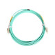 StarTech.com 1m (3ft) LC/UPC to LC/UPC OM3 Multimode Fiber Optic Cable, Full Duplex 50/125Âµm Zipcord Fiber Cable, 100G Network