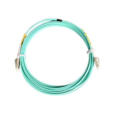 StarTech.com 1m (3ft) LC/UPC to LC/UPC OM3 Multimode Fiber Optic Cable, Full Duplex 50/125Âµm Zipcord Fiber Cable, 100G Network