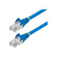 StarTech.com 1m CAT6a Ethernet Cable - Blue - Low Smoke Zero Halogen (LSZH) - 10GbE 500MHz 100W PoE++ Snagless RJ-45 w/Strain R