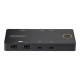 StarTech.com 2-Port USB-C KVM Switch, Single-4K 60Hz HDMI Monitor, Dual-100W Power Delivery Pass-through Ports, Bus Powered, US