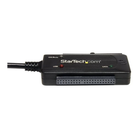 StarTech.com Adattatore combo USB 2.0 a SATA/IDE per SSD/HDD 2,5/3,5" - Storage controller - ATA / eSATA - USB 2.0 - nero