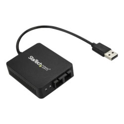 StarTech.com Adattatore di rete USB 2.0 a Fibre ottiche - Convertitore SFP con slot aperto - 2km - Adattatore di rete - USB 2.0