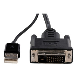 StarTech.com Adattatore DVI a DisplayPort alimentato via USB - Convertitore DVI a DP - 1920x1200 - Adattatore video - legame do