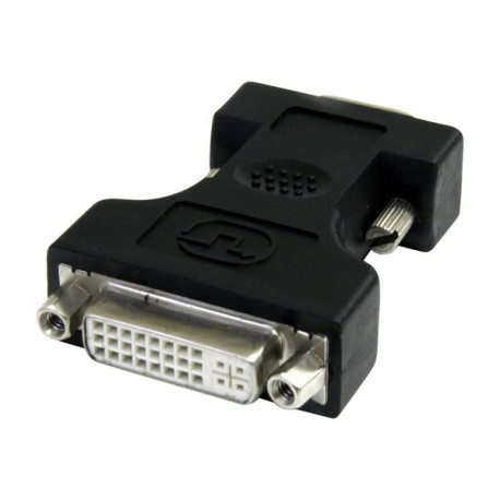 StarTech.com Adattatore DVI a VGA - Convertitore cavo  DVI a VGA - Femmina / Maschio - F/M - colore Nero - Scheda VGA - DVI-I (